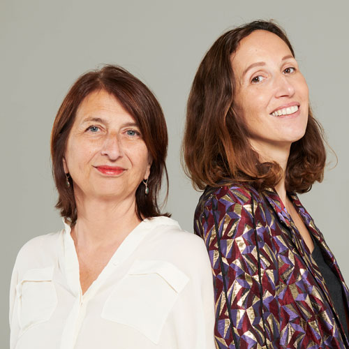 Jeanne Thiriet et Vanessa Caffin, fondatrices de la maison d'édition Livres Agités